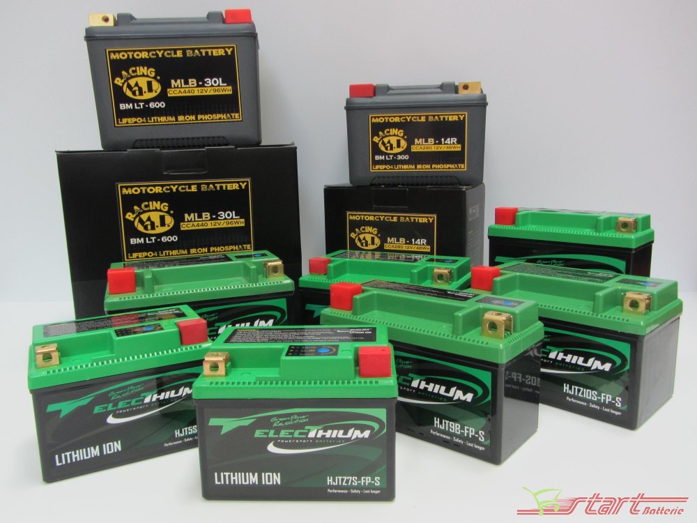 Batterie Moto Litio High Perfomance - Moto - Start Batterie Shop